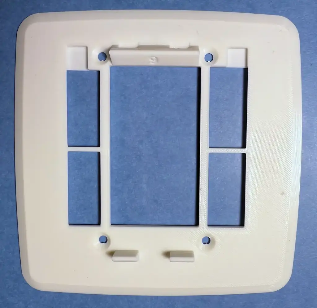 Replacement RC2 DOUBLE wide wall plate