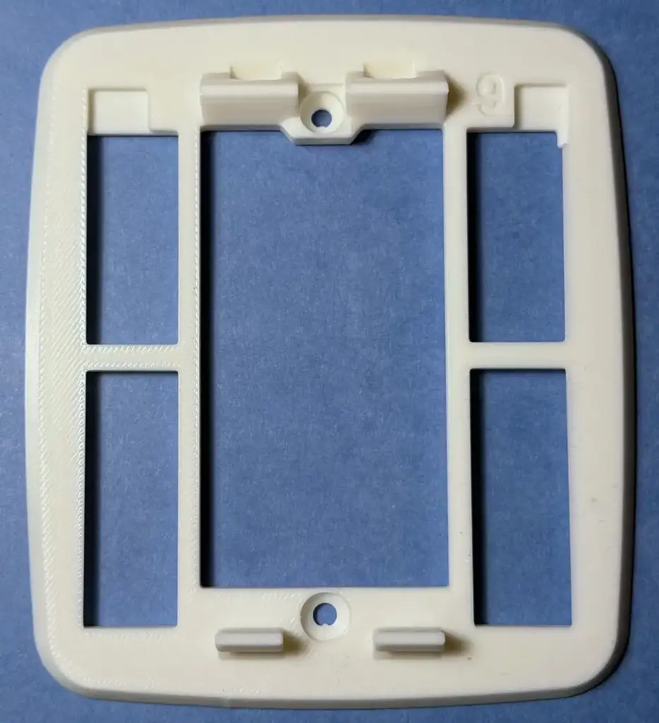Replacement RC2 SINGLE wide wall plate